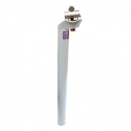 (016118) POSTE P/ASTO 014 ALUM BLANC 25.4*300