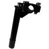 (046092N) POSTE P/MANUBRIO CROS NEGRO22.2X150