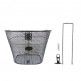 (048281) CANASTILLA R-20 NEGRO C/BASE PLATINUM