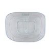 (048282) CANASTILLA R-20 BCO  C/BASE PLAT-HB