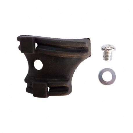(024020A) GUIA PASACABLE PLASTICO B-9 CON TORNILLO