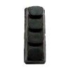 055076A (ZAPATA  FRENO CROSS NEGRA 40mm)