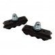 (055076A) ZAPATA PARA FRENO CROSS NEGRA 45mm