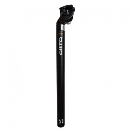 016208 (POSTE DE ASIENTO DE ALUMINIO CON BROCHE, MODELO C207, COLOR NEGRO, DE 25.4X350MM. MARCA CIITO)