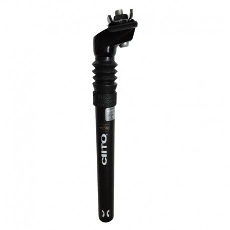 016212 (POSTE DE ASIENTO DE ALUMINIO CON BROCHE Y SUSPENSION, MODELO C373, COLOR NEGRO, DE 25.4X300MM. MARCA CIITO)