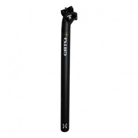 016222 (POSTE DE ASIENTO DE ALUMINIO CON BROCHE, MODELO C297N, COLOR NEGRO, DE 27.2X350MM. MARCA CIITO)