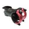 046100RO (POTENZIA DE ALUMINIO COLOR NEGRO CON TAPA COLOR ROJO, PARA MANUBRIO DE 35MM)