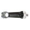 046105 (POTENZIA DE ALUMINIO COLOR NEGRO CON TAPA COLOR BLANCO, PARA MANUBRIO DE 25.4MM)