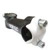 046105 (POTENZIA DE ALUMINIO COLOR NEGRO CON TAPA COLOR BLANCO, PARA MANUBRIO DE 25.4MM)