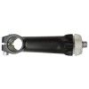 046106 (POTENZIA DE ALUMINIO COLOR NEGRO CON TAPA COLOR BLANCO, PARA MANUBRIO DE 25.4MM)