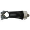 046107 (POTENZIA DE ALUMINIO COLOR NEGRO CON TAPA COLOR BLANCO, PARA MANUBRIO DE 31.8MM)
