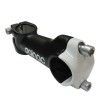 046108 (POTENZIA DE ALUMINIO COLOR NEGRO CON TAPA COLOR BLANCO, PARA MANUBRIO DE 31.8MM)