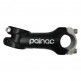 046108 (POTENZIA DE ALUMINIO COLOR NEGRO CON TAPA COLOR BLANCO, PARA MANUBRIO DE 31.8MM)