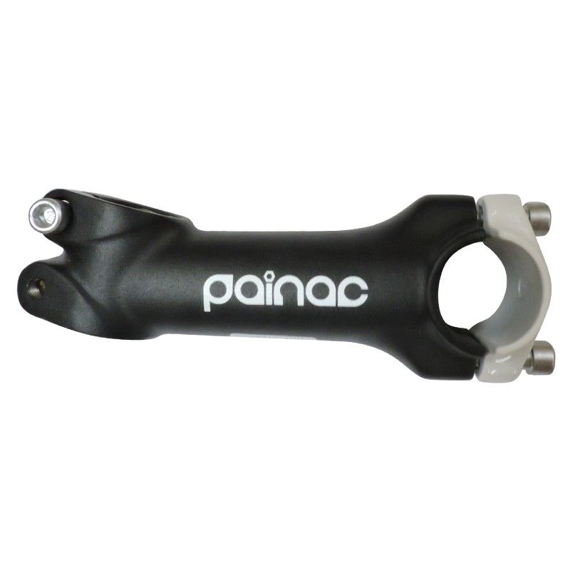046109 (POTENZIA DE ALUMINIO COLOR NEGRO CON TAPA COLOR BLANCO, PARA MANUBRIO DE 31.8MM)