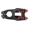 046112RO (POTENZIA DE ALUMINIO COLOR NEGRO CON TAPA COLOR ROJO, PARA MANUBRIO DE 35MM)