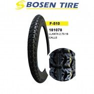 181078 (LLANTA 2.75-18 BOSEN F-510 CALLE)