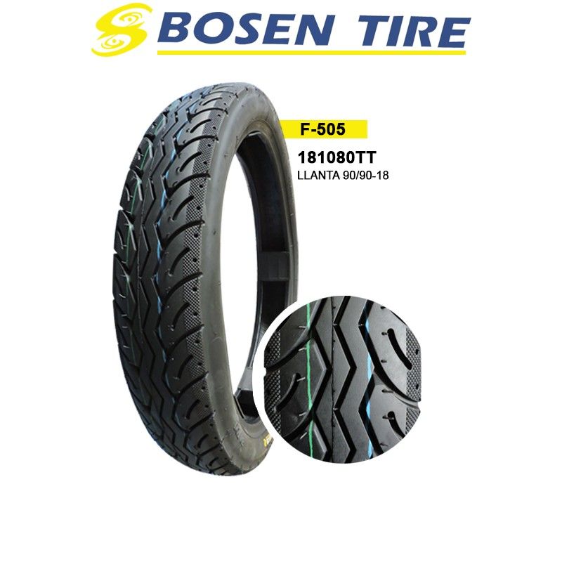 181080TT (LLANTA 90/90-18 BOSEN F505)