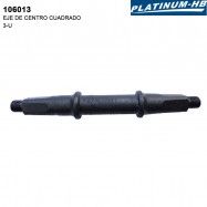 106013 (EJE CENTRO CUADRADO 3-U PLATINUM)