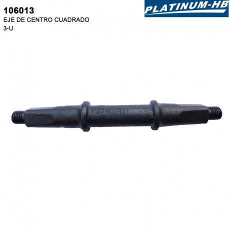 106013 (EJE CENTRO CUADRADO 3-U PLATINUM)