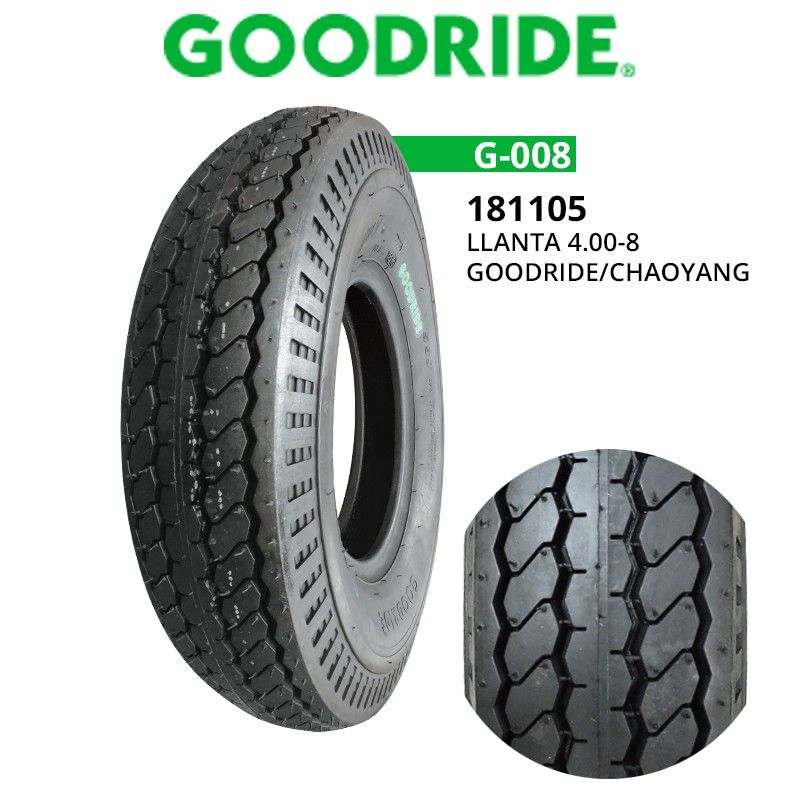 181105 (LLANTA 4.00-8 GOODRIDE/CHAOYANG)