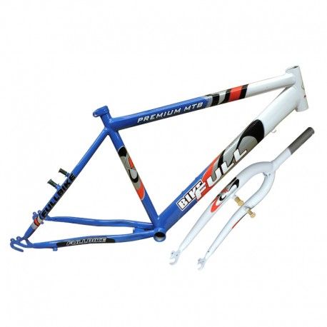 (022121) CUADRO C/TIJ R24-17 MTB C/PIVOTE ACERO FULLBIKE
