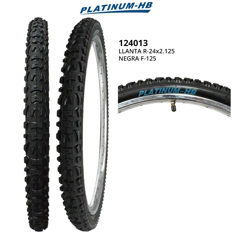 (124013) LLANTA R-24X2.125 F125 PLATINUM-HB
