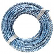 FUNDA PARA CABLE BLUE SILVER PLAT-H