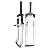 032033BL (TIJERA SUSPENSION MTB 26"  "V" BLANCO )