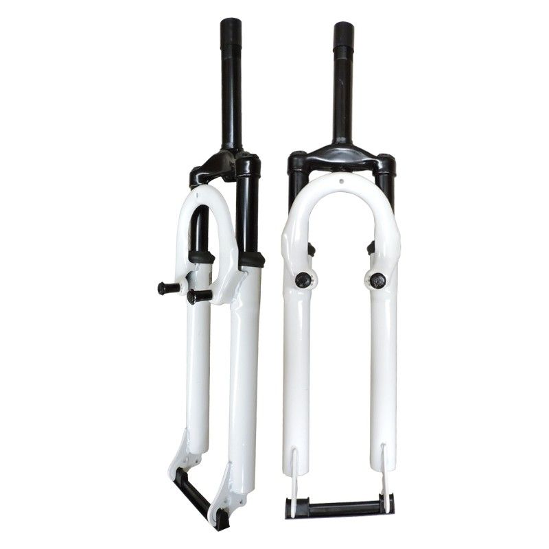 032033BL (TIJERA SUSPENSION MTB 26"  "V" BLANCO )