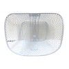 048389BL (CANASTILLA R-26 MALLA ANCHA BLANCO  CON BASE PLATINUM)