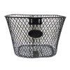048390 (CANASTILLA R-16 MALLA ANCHA NEGRO CON BASE )