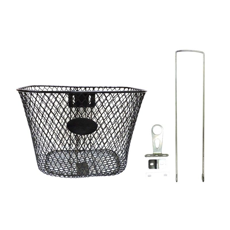 048390 (CANASTILLA R-16 MALLA ANCHA NEGRO CON BASE )