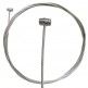 (056036) CABLE CLUTCH 2.00 mts acero inoxidable Motocarro TVS