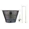 (048287) CANASTILLA R-24 NEGRO CON BASE PLATINUM-HB
