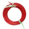 (056074R) FUNDA PARA CABLE DE FRENO 4.8 MM rojo 25MTS CH
