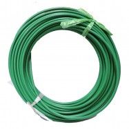 (056074V) FUNDA PARA CABLE DE FRENO 4.8 MM VERDE 25MTS CH