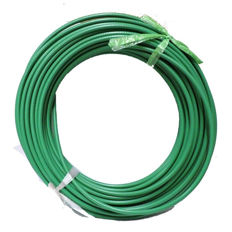 (056074V) FUNDA PARA CABLE DE FRENO 4.8 MM verde 25MTS CH