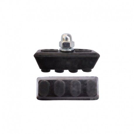 (055076) ZAPATA PARA FRENO CROSS NEGRO 45MM