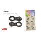 (109048) BROCHE DE CADENA 6pz YBN 10S QR 1*