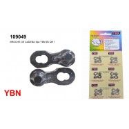 (109049) BROCHE DE CADENA 6pz YBN 9S QR 1*