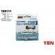 (109111)CADENA YBN GRIS 9S 1/2X11/128X 116L S9