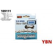 (109111)CADENA YBN GRIS 9S 1/2X11/128X 116L S9