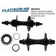 (061074) MAZAS 36X36 ALUMINIO FIXED NEGRO