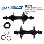 (061075) MAZAS 32X32 ALUMINIO FIXED NEGRO