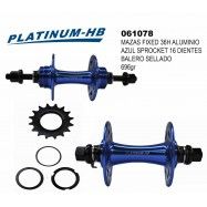 (061078) MAZAS 36X36 ALUMINIO FIXED AZUL