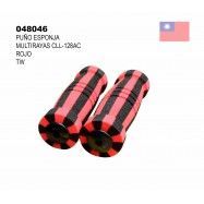 (048046) PUNO ESPONJA MULTIRAYAS CLL-128AC ROJO TW