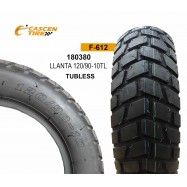 (180380) LLANTA 120/90-10TL F-612 TUBLESS