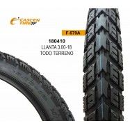 (180410) LLANTA 3.00-18 F-579A TODO TERRENO CASCEN TIRE