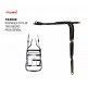 (163030) PORTA BULTO R-28 TMO NEGRO PATA ESPIRAL DEEPAK