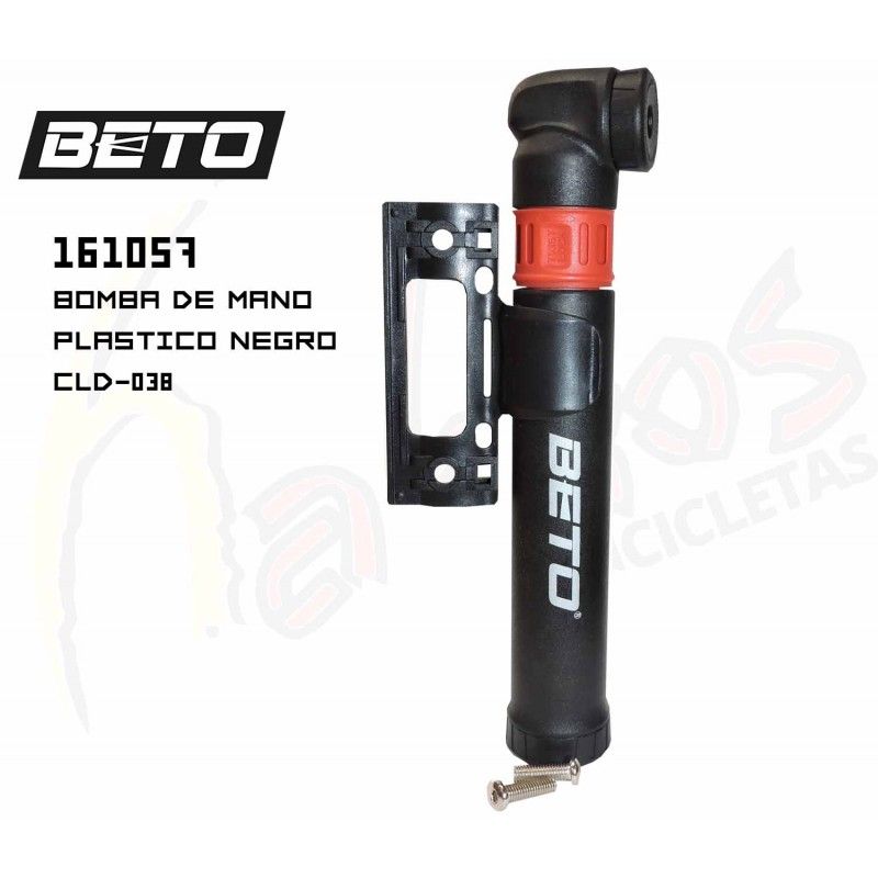(161057)BOMBA DE MANO PLASTICO CRH-012P ROJO
